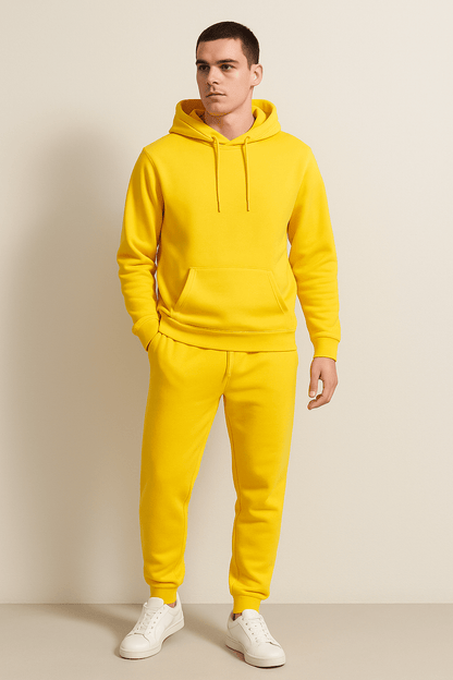 Men's Casual Home Suit Set – Hoodie & Jogging Pants for Sports and Relaxation