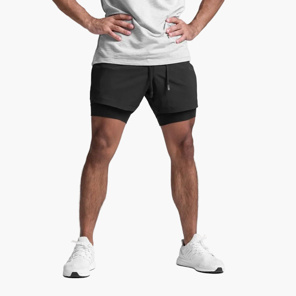Men's Exercise and Running Shorts – Athletic, Contemporary, Versatile for Workouts & Leisure