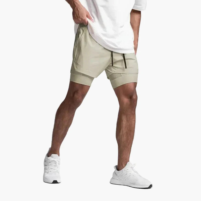 Men's Exercise and Running Shorts – Athletic, Contemporary, Versatile for Workouts & Leisure