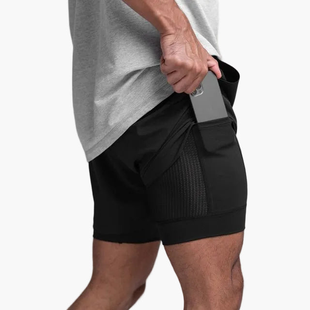 Men's Exercise and Running Shorts – Athletic, Contemporary, Versatile for Workouts & Leisure