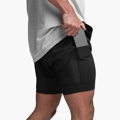 Men's Exercise and Running Shorts – Athletic, Contemporary, Versatile for Workouts & Leisure