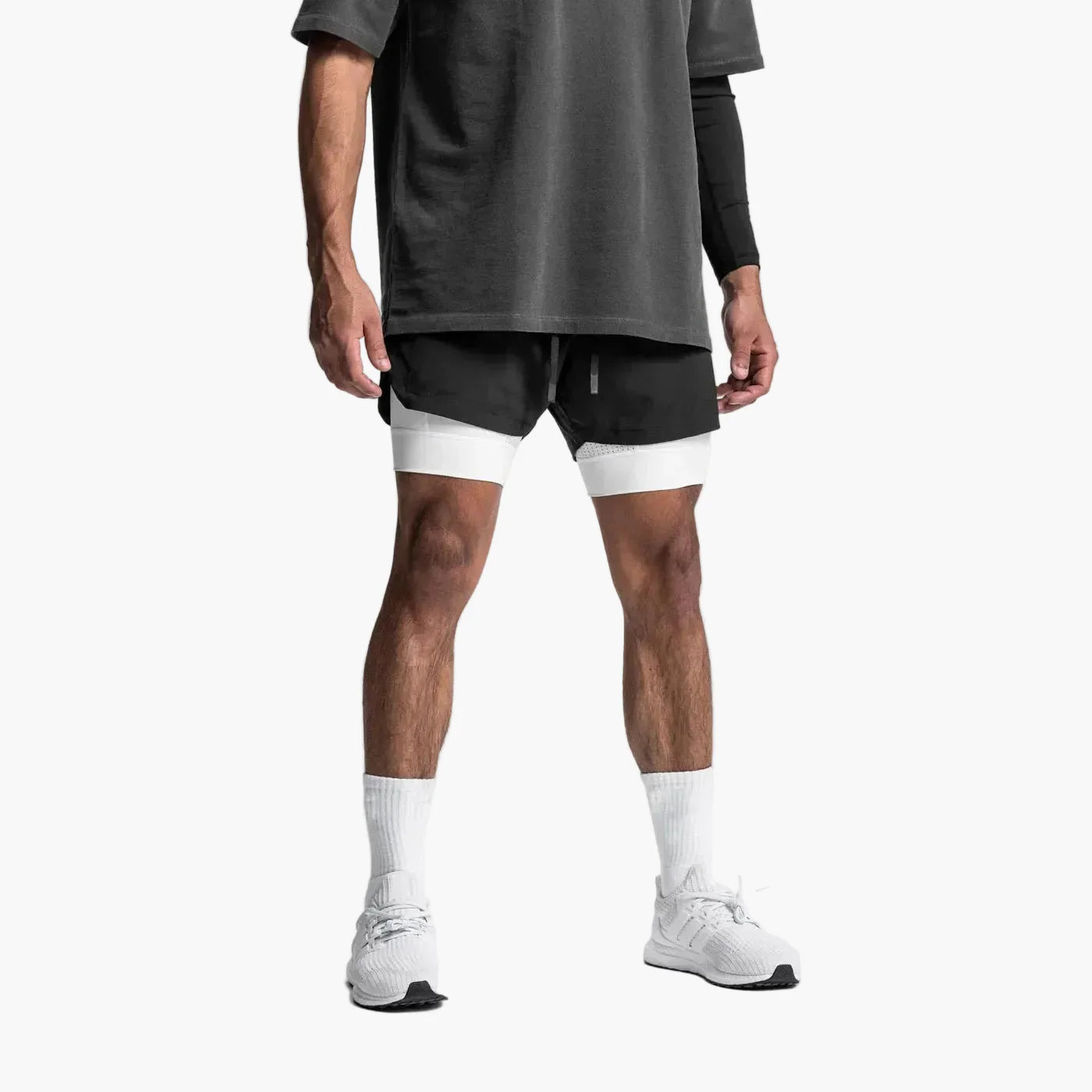 Men's Exercise and Running Shorts – Athletic, Contemporary, Versatile for Workouts & Leisure