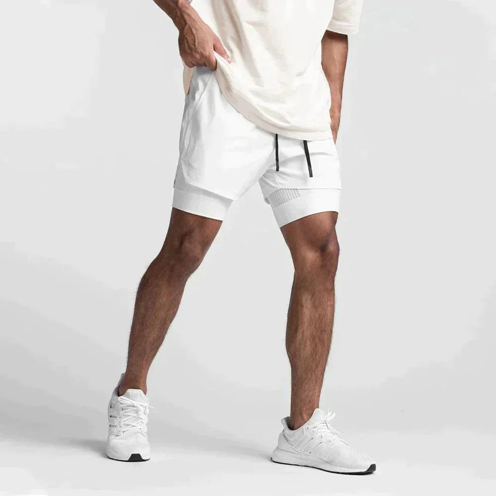 Men's Exercise and Running Shorts – Athletic, Contemporary, Versatile for Workouts & Leisure