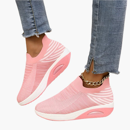 Women's Slip-On Sneakers – Comfortable Casual Shoes for Everyday and Sports Activities
