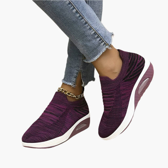 Women's Slip-On Sneakers – Comfortable Casual Shoes for Everyday and Sports Activities