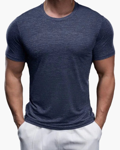 Men's Exercise Shirt Slim Fit Athletic – Training Shirt for Gym & Leisure