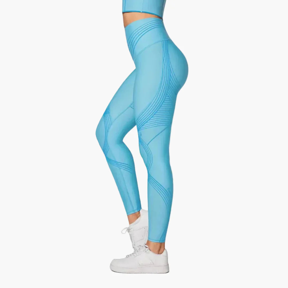 Women's Seamless Tights with Anti-Cellulite Effect – Figure-Shaping Sports and Exercise Pants