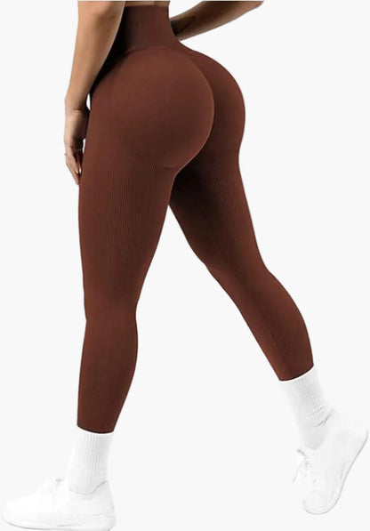 Women's Seamless High Waist Lift-Up Trousers for Exercise & Everyday Use
