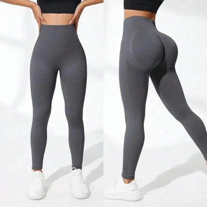 Women's Seamless High Waist Lift-Up Trousers for Exercise & Everyday Use