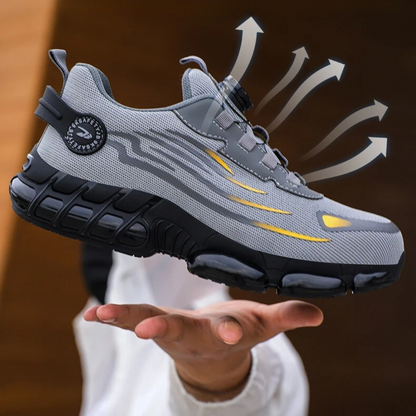 Men's Safety Sneakers Sporty Work Shoe for Everyday and Leisure Use