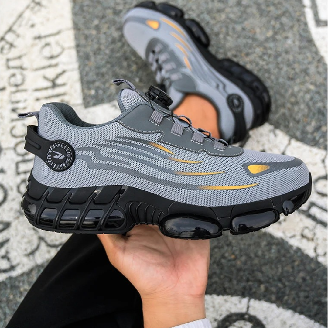 Men's Safety Sneakers Sporty Work Shoe for Everyday and Leisure Use