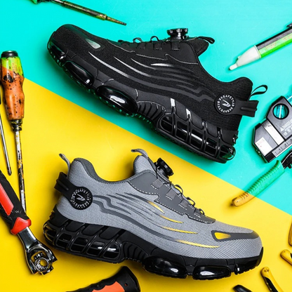 Men's Safety Sneakers Sporty Work Shoe for Everyday and Leisure Use