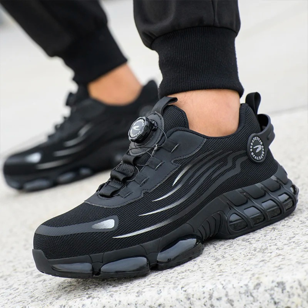 Men's Safety Sneakers Sporty Work Shoe for Everyday and Leisure Use