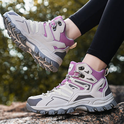 Damen Outdoor Wanderschuhe Sneaker – Sportliche Freizeitschuhe für Wanderungen und Alltag