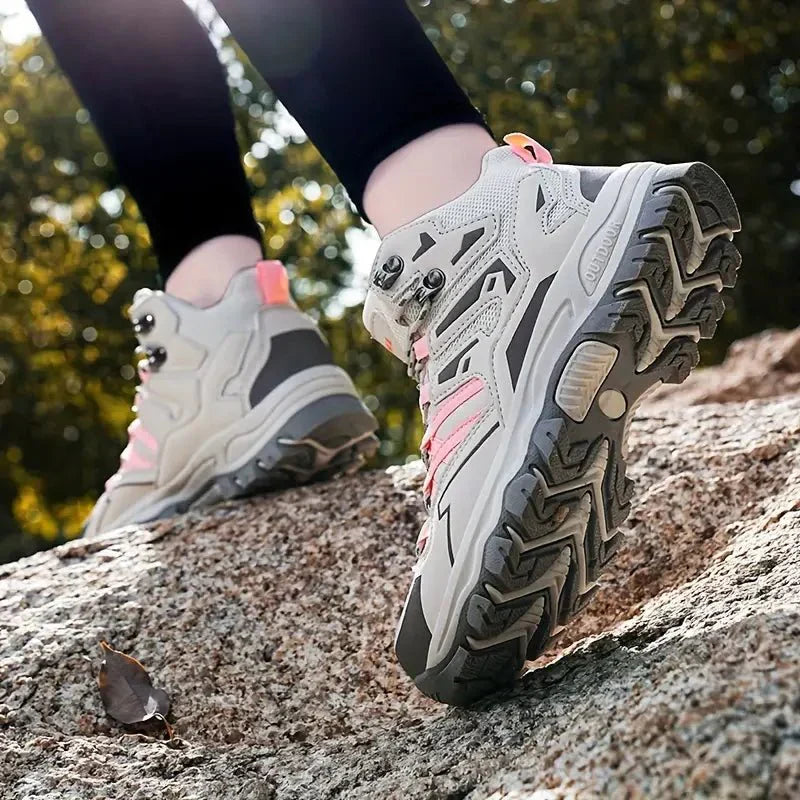 Damen Outdoor Wanderschuhe Sneaker – Sportliche Freizeitschuhe für Wanderungen und Alltag
