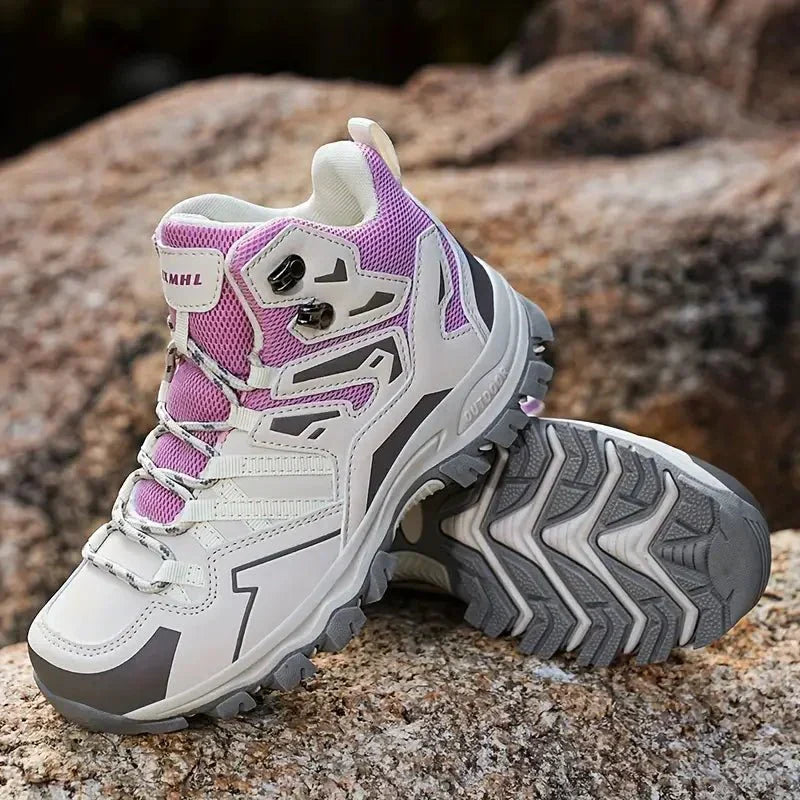 Damen Outdoor Wanderschuhe Sneaker – Sportliche Freizeitschuhe für Wanderungen und Alltag