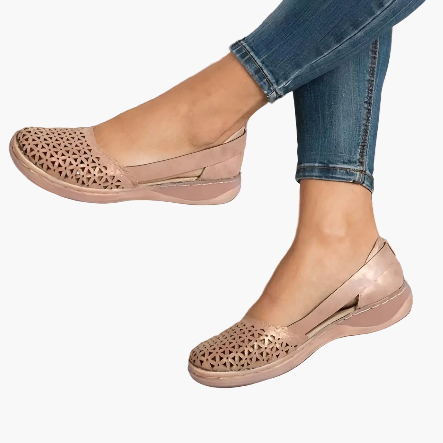 Women's Comfortable Slip-on Orthopedic Casual Half Shoes