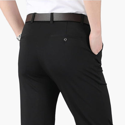 Men's Stretch Business Pants – Elegant, Flexible Suit Pants for Office & Leisure
