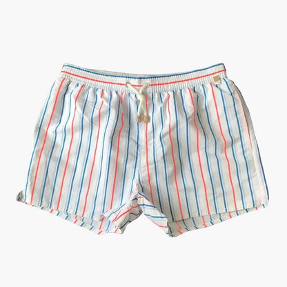 Herren Badeshorts mit Streifen – Modische Schwimmshorts für Strand und Freizeit