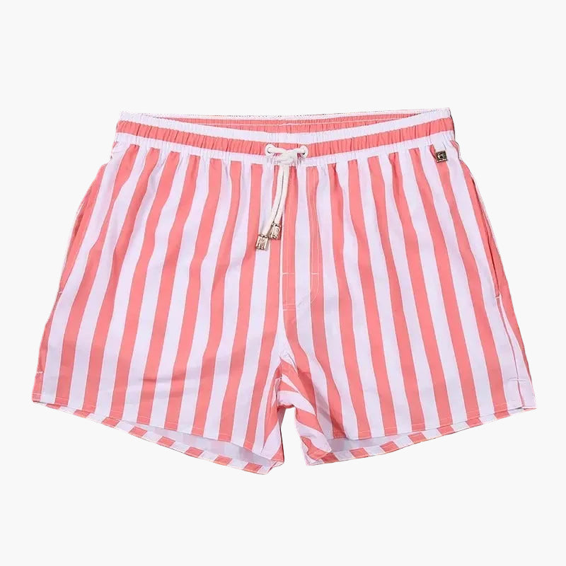 Herren Badeshorts mit Streifen – Modische Schwimmshorts für Strand und Freizeit