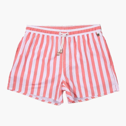 Herren Badeshorts mit Streifen – Modische Schwimmshorts für Strand und Freizeit