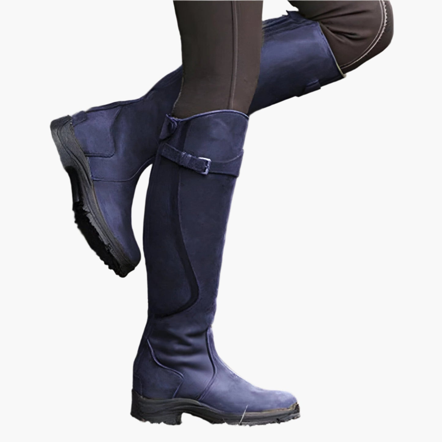 Women's Waterproof Lightweight Outdoor Riding Boots – Stylish All-Weather Boots for Leisure and Adventure