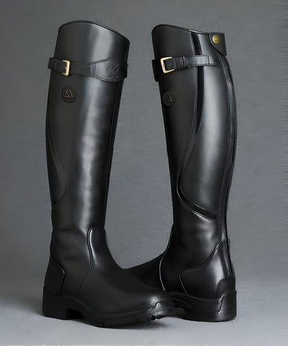 Women's Waterproof Lightweight Outdoor Riding Boots – Stylish All-Weather Boots for Leisure and Adventure