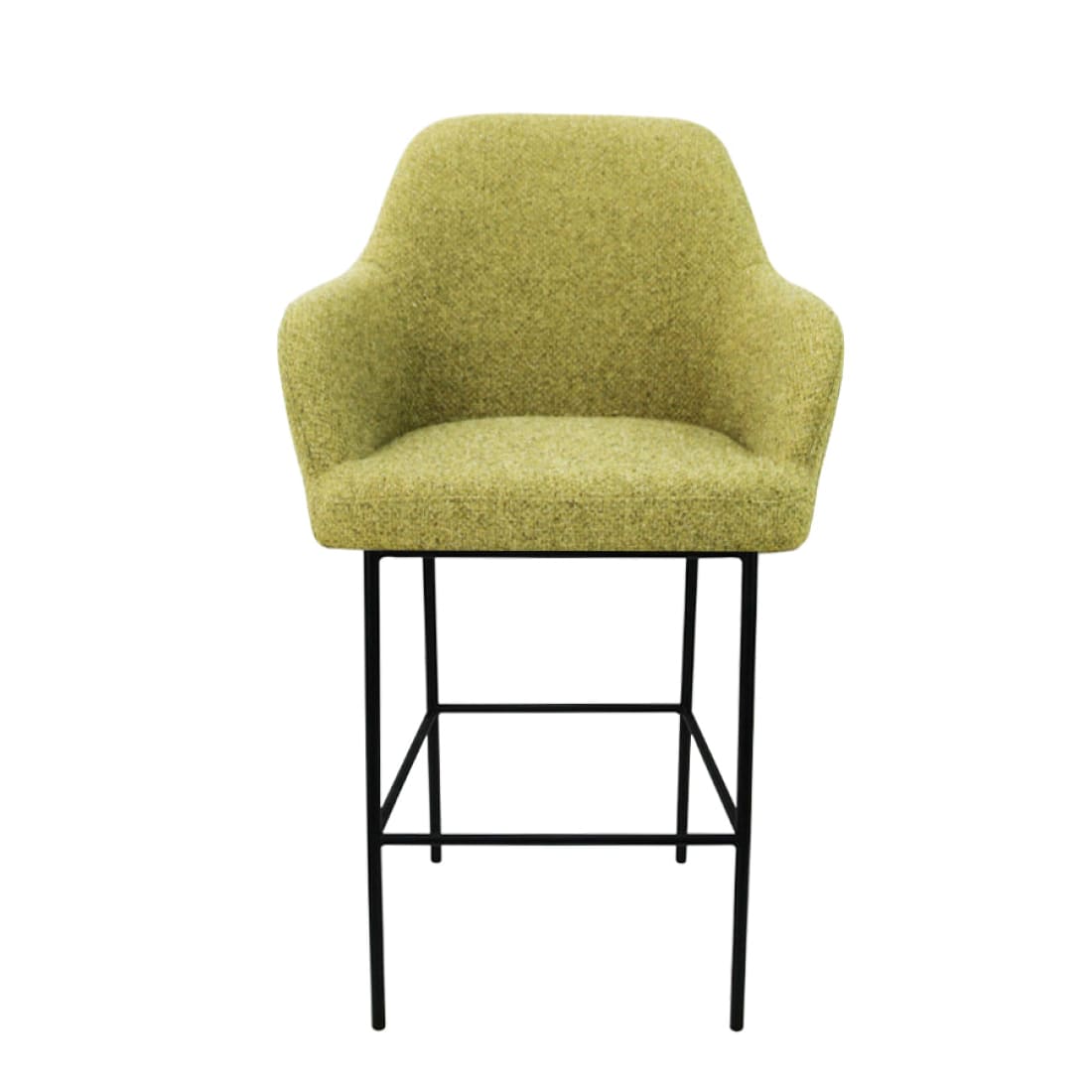 Barkruk bouclé LoLa lage zitting 78 cm, mix-en-match in meerdere kleuren, voor thuis, kantoor en horeca