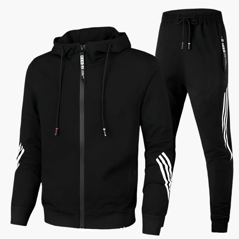 Men's Tracksuit Sporty Modern Casual Fitness Jogging Suit