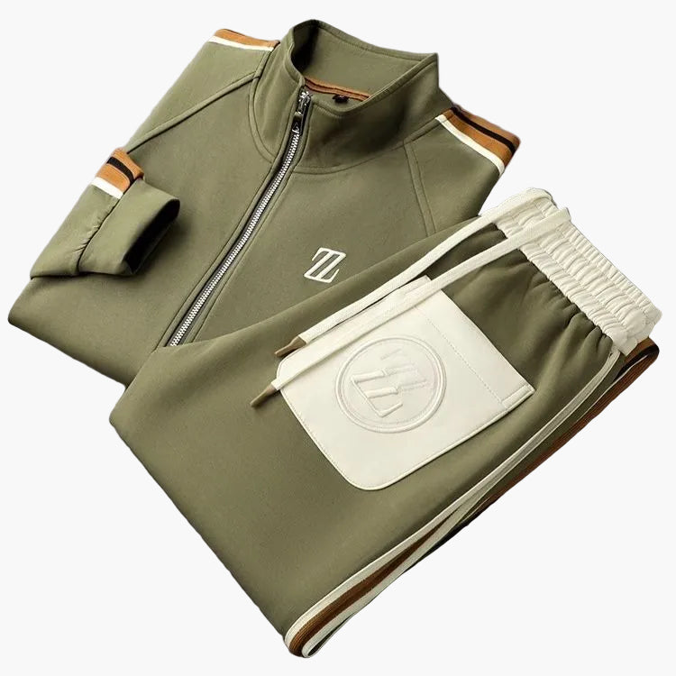 Men's Tracksuit Set Two-Piece Sports & Leisure – Modern Streetwear Outfit
