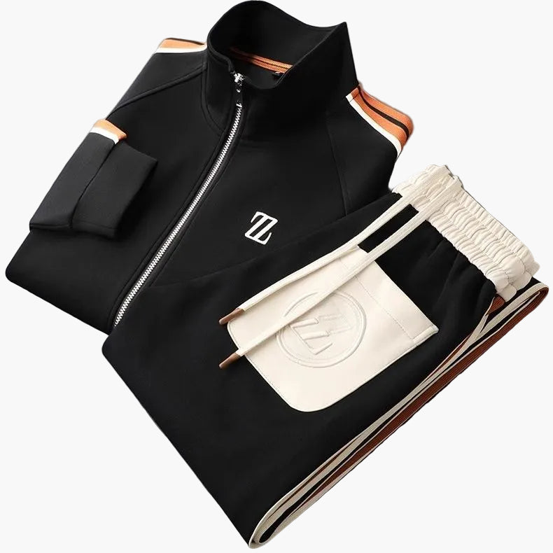 Men's Tracksuit Set Two-Piece Sports & Leisure – Modern Streetwear Outfit