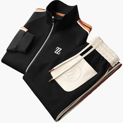 Men's Tracksuit Set Two-Piece Sports & Leisure – Modern Streetwear Outfit